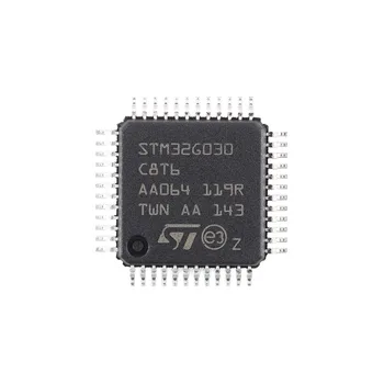 10 шт./лот STM32G030C8T6 LQFP-48 ARM Микроконтроллеры - MCU основной линейки Arm Cortex-M0 + MCU 64 Кбайт флэш-памяти 8 Кбайт