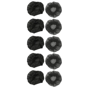 1000 шт черных одноразовых чехлов для микрофонов, защита от брызг, пылезащитные аксессуары
