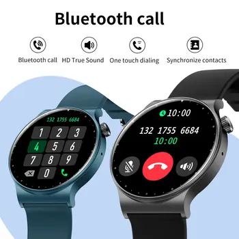2023 KR08 Круглые Мужские Смарт-часы Women Bluetooth Call Watch 110 + Циферблаты 110 + Спортивные Режимы Водонепроницаемые Умные Часы Women Men