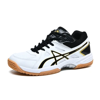 2023 Горячая распродажа, Профессиональная теннисная обувь для мужчин, Дышащая спортивная обувь для волейбола, Мужские Женские Легкие кроссовки для бадминтона, мужские
