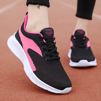 2023 Женские кроссовки Для бега, легкая мягкая женская спортивная обувь, Дышащие уличные женские кроссовки, нескользящая обувь для ходьбы, Теннис