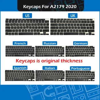 50 компл. Оригинальный Ноутбук A2179 Запасные Ключи Keycaps Azerty Для Macbook Air Retina 13 