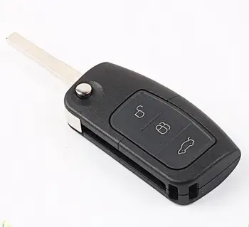 5ШТ 3 Кнопки Складной Флип-корпус дистанционного ключа для замены ключей Ford Focus чехол для заготовок