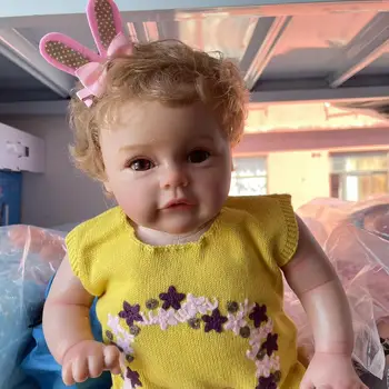 60 см Возрожденная кукла для малышей Сью-сью, детские игрушки для девочек, 3D кожа, Видимые вены, коллекционная художественная кукла