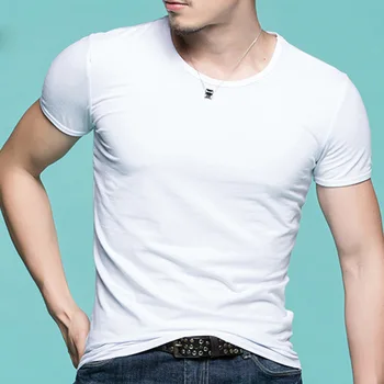 6791 Мужские футболки, летняя футболка с коротким рукавом, мужская простая креативная дизайнерская линия, хлопковые брендовые рубашки с перекрестным принтом, мужские топы, тройники