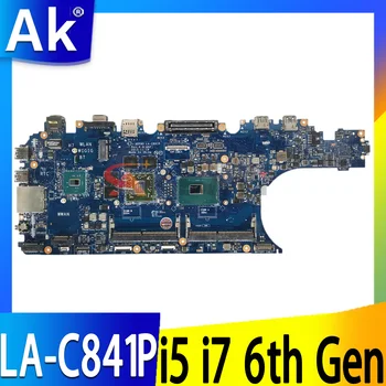 ADP80 LA-C841P Для Dell Precision 3510 M3510 E5570 5570 Материнская плата ноутбука С процессором I5 I7 AMD FirePro W5130M 2 ГБ GPU CN-0N98Y6