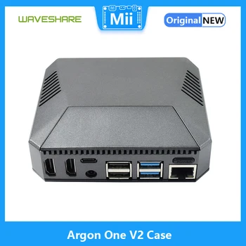 Argon ONE V2: Достойный алюминиевый корпус для Raspberry Pi 4, с безопасной кнопкой включения, отличным регулированием температуры, без беспорядочной проводки