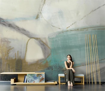beibehang пользовательские скандинавские абстрактные художественные обои масляной живописи украшение гостиной диван фреска ТВ фон 3D фото обои