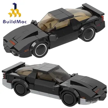 Buildmoc TV Технический Автомобиль Knight Rider KITT KARR Pontiac-Firebird Креативные Чемпионы Скорости Транспортные Средства Строительные Блоки Детские Игрушки 