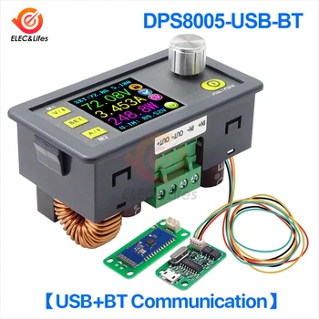DPS8005 DP Программируемый Модуль Питания с постоянным Напряжением и Током Понижающий Вольтметр Амперметр понижающий преобразователь 80V 5A USB BT