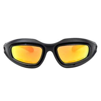 KEMiMOTO Поляризованные Солнцезащитные Очки Мотоциклетные Очки Для Съемки Защита Глаз Ветрозащитные Мото Очки UV400 Противотуманные прозрачные Линзы