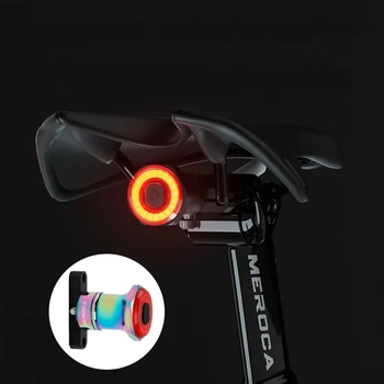 Meroca WR25/WR15 Дорожный Велосипед Светодиодный светильник Iamok MTB Велосипедное Седло Датчик подседельного штыря IPX6 USB Зарядка Задний фонарь