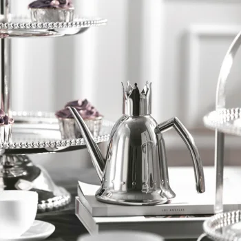 Nordic light роскошный горшок с узким горлышком из нержавеющей стали, кофейник с длинным горлышком, бытовой кофейник, чайник, заварочный чайник, ручной кофейник