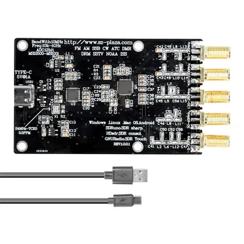 PACKBOX Msi2500 Msi001 Упрощенный SDR-приемник 10 кГц-1 ГГц Схема модуля Приема любительского Радио DIY Электронные Аксессуары