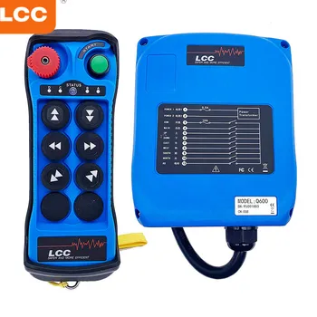 Q600 LCC 6-клавишный Беспроводной Универсальный пульт дистанционного управления, водонепроницаемый для промышленного радиотелефона и мостового крана Q600 LCC 6-клавишный