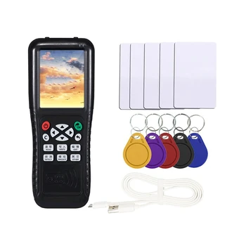 RFID-копировальный аппарат С функцией полного декодирования Ключа смарт-карты NFC IC ID Duplicator Reader Writer (карта UID Key T5577)