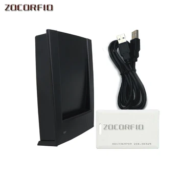 RFID Считыватель USB Порт EM4100 TK4100 125 кГц ID Бесконтактная чувствительность Поддержка смарт-карт Формат вывода DIY
