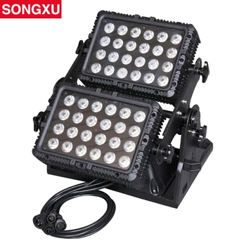SONGXU 48*8 Вт 4в1 RGBW Водонепроницаемый светодиодный Прожектор для сцены/SX-WL4808