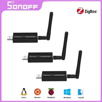 SONOFF ZB Dongle-E USB Dongle Plus ZigBee Беспроводной анализатор шлюза Zigbee ZHA Zigbee2MQTT, предварительно прошитый как маршрутизатор ZigBee