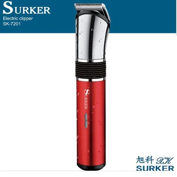 surker электрический триммер для волос SK-7201 IPX7 водонепроницаемая детская машинка для стрижки волос перезаряжаемая машинка для стрижки волос триммер для бороды стрижка