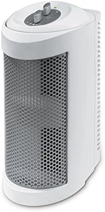 Мини-очиститель воздуха для удаления аллергенов True HEPA с дополнительным ионизатором |Очиститель воздуха для небольших помещений, Белый (HAP706-NU-1) Холодильник
