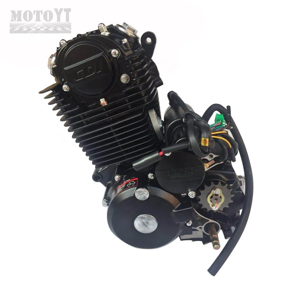 Высокоскоростной 250-кубовый двигатель мотоцикла Shineray 5 передач для гонщиков с комплектом готового двигателя