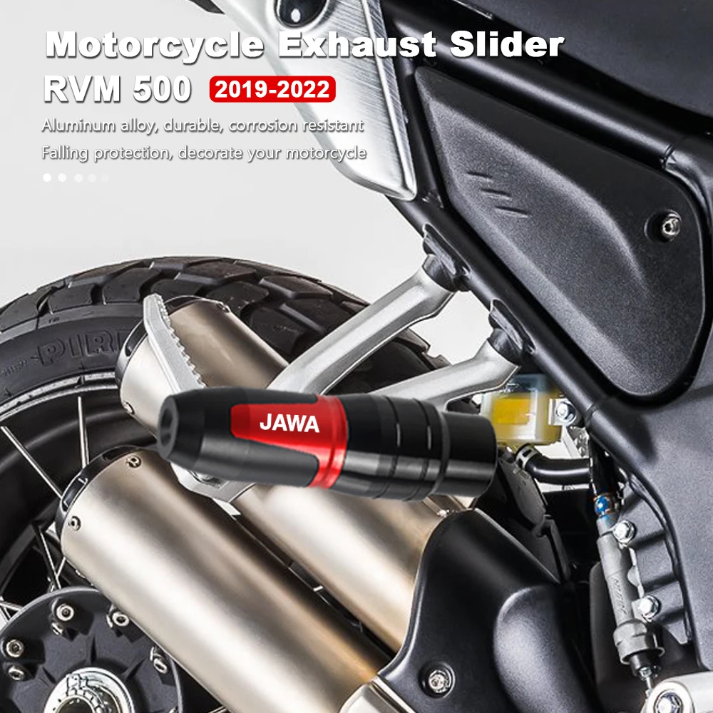 Защита от падения мотоцикла из алюминиевого сплава, слайдер для Jawa RVM 500 Adventure/Scrambler 2021