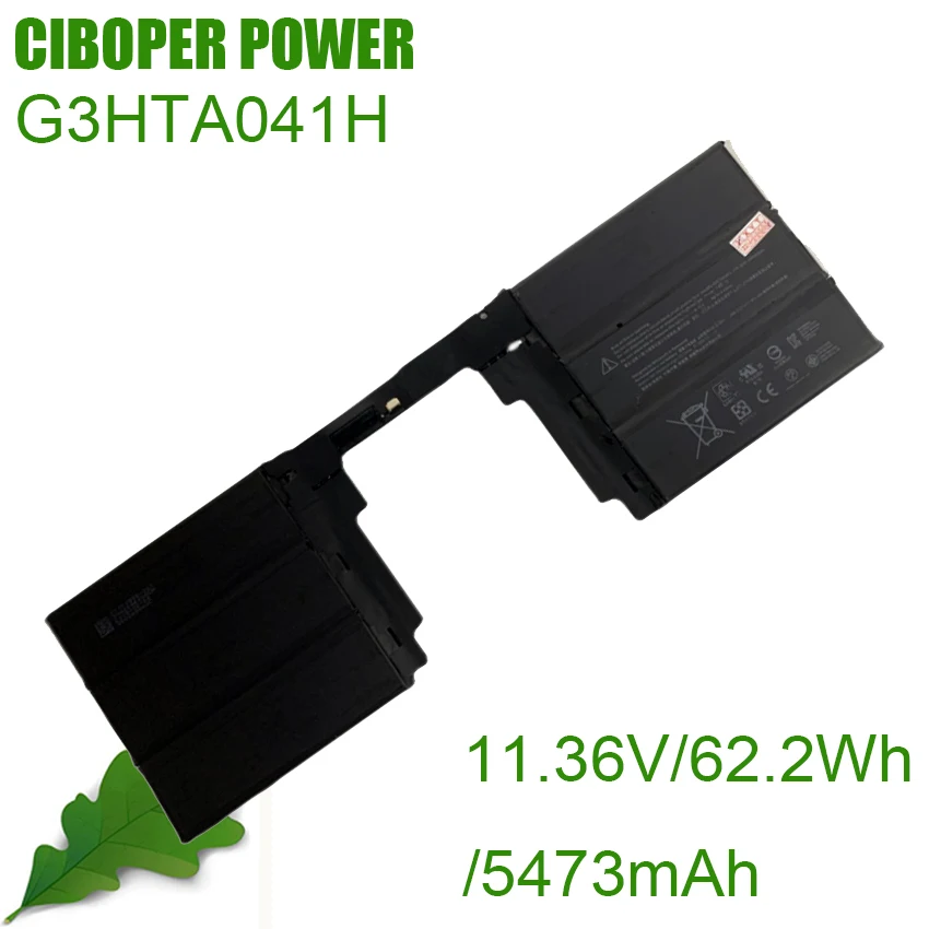 CP Оригинальная настольная батарея G3HTA041H 11,36 В/5473 мАч/62,2 Втч Для Surface Book 2 15 