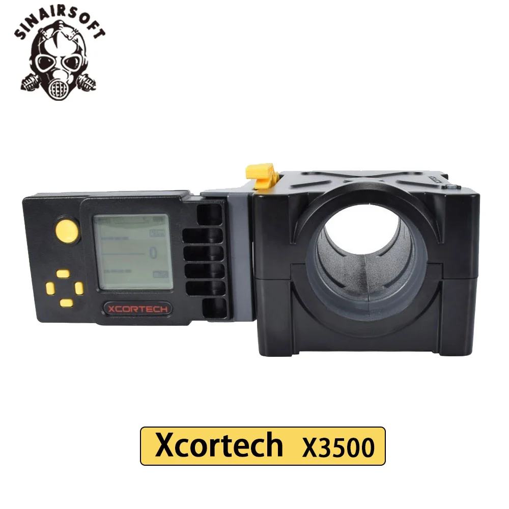 Новейшая модель высокоскоростного тестера LCD Xcortech X3500, хронограф для стрельбы в страйкбол для охоты, Пейнтбольная боевая игра