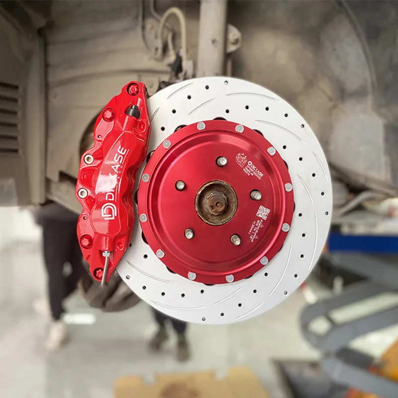 Обновите Тормозную систему 4-Поршневой Тормозной суппорт D41 4 с дисковым ротором 330 * 28 мм, обод 17-18 дюймов для Nissan 370z
