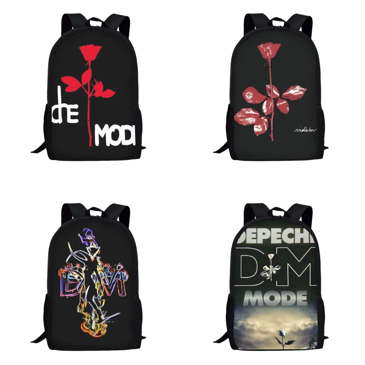 Depeches Band Mode Детские Школьные сумки для подростков Мальчиков Большой Емкости Школьный рюкзак Ранец Детские Рюкзаки Мужские Mochila 2023