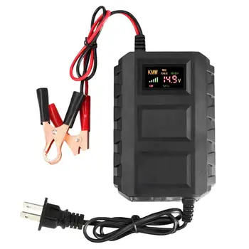 Автомобильный ЖК-дисплей 12v/20A, интеллектуальное зарядное устройство для свинцово-кислотных аккумуляторов