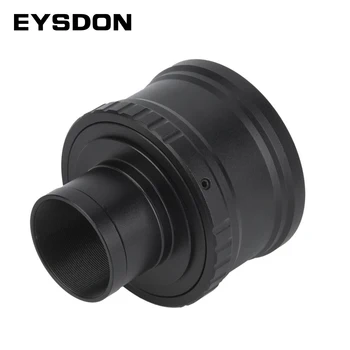 Адаптер EYSDON 1,25 дюйма для EOS M с Т-образным кольцом, адаптер для объектива телескопа, полностью металлический для Canon EOS.Камеры с креплением M