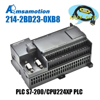 Акция!!! ПЛК Amsamotion S7-200CN CPU224XP 14I/10O 2AI 1AO AC/DC/RLY 6ES7 214-2BD23-0XB8 без кабеля PPI
