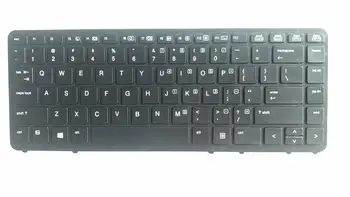 Американская клавиатура для HP EliteBook 840 G1 850 G1 zbook 14 Без подсветки в черной рамке
