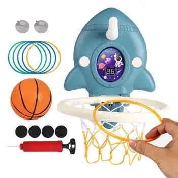 Баскетбольное кольцо для детей, Забавное и портативное Мини-баскетбольное кольцо для помещений, Спортивная игра на открытом воздухе Для детей, мальчиков и девочек