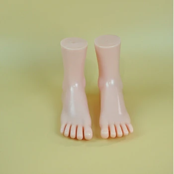Бесплатная доставка 2016 Новое поступление, одна пара пластиковых ножек-манекенов с пятью пальцами для демонстрации носков
