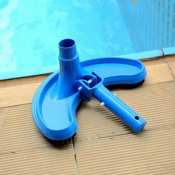 Вакуумная головка для бассейна /Изогнутой формы / для наземных Плавательных бассейнов, Изогнутая всасывающая головка с ручкой