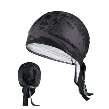 Велосипедная спортивная многофункциональная пиратская кепка, бандана, головной убор от пота, УФ-излучения, мужские женские шапки, мягкая удобная уличная повязка на голову