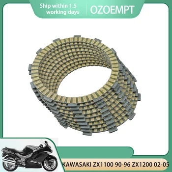 Волокнистый диск сцепления OZOEMPT Применяется к KAWASAKI ZX1100 90-96 ZX1200 02-05