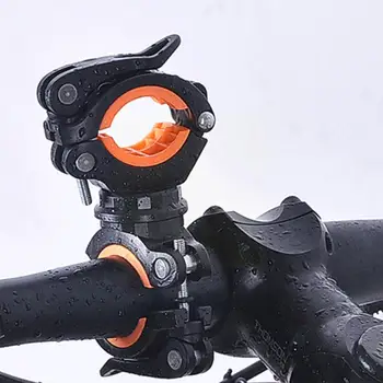 Вращение на 360 ° Велосипедный Зажим Зажим Для Крепления Фонарика Универсальный Велосипедный Фонарь СВЕТОДИОДНЫЙ Держатель Для Крепления Фонаря Bike Light Z7P4