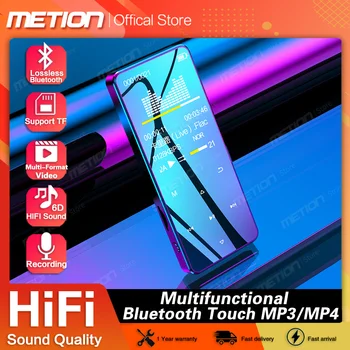 Высококачественный mp3 плееры Bluetooth 5.0 MP3-плеер Без потерь 16 ГБ HiFi Портативный аудио Walkman FM-часы Портативный Диктофон
