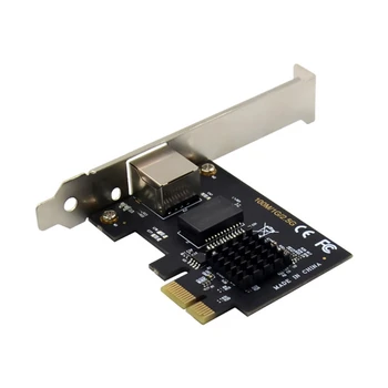Гигабитная карта 2,5 ГБ PCI-E x1 RTL8125B PCI для адаптера EXPRESS, порты RJ45 10/100/1000 Мбит/с для Intel NIC C