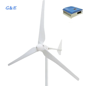 горячая распродажа ветряная турбина мощностью 2 кВт 48 В 96 В с автономным ветро-солнечным гибридным контроллером