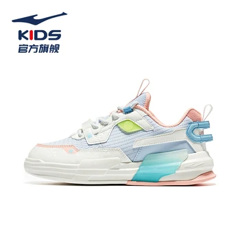 Детская обувь Hongxing Erke, Детская обувь для настольных игр, Новинка Весны 2023, детская спортивная обувь с низким верхом для детей среднего возраста