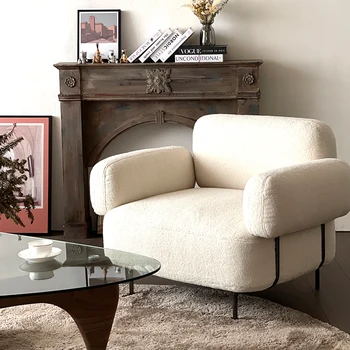 Дизайнерское кресло для гостиной, Спальня, Современный Расслабляющий Шезлонг для чтения, Макияжа, Nordic Lazy Sillon, Индивидуальная мебель DWH