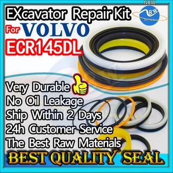 Для VOLVO ECR145DL, высококачественный комплект сальников, молоток для ремонта экскаватора, набор строительных инструментов, Тяжелый Мастер, плавающий