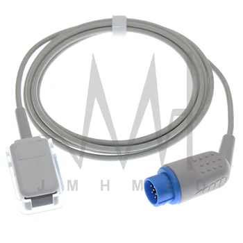 Для датчика Spo2 Удлинительный кабель монитора Biolight A8, M7000, M900, M9000, M9500, M8500 к разъему DB9, для цифрового датчика DB 7P
