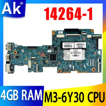 Для ноутбука HP X360 серии 11-K Материнская плата 827663-001 827663-601 с процессором M3-6Y30 4 ГБ оперативной памяти 14264-1 100% Протестирована