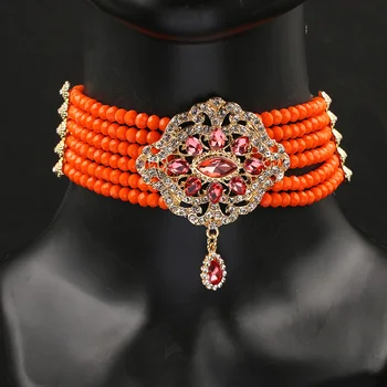 Женское ожерелье Dicai, Многослойное ожерелье с кисточками, Цепочка из бисера, Ожерелье из натурального камня, Аксессуары для женской одежды Оптом